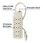 Multicontacto 14 AWG uso rudo con 10 entradas, VOLTECK 2