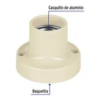 Portalámpara de baquelita, 2-1/4', VOLTECK 2