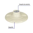 Portalámpara 4-1/2' de baquelita, VOLTECK 2