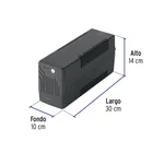 No Break 500 VA / 240 W con 4 contactos, VOLTECK 4