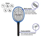 Raqueta mata moscas y mosquitos, recargable, VOLTECK BASIC 2
