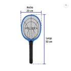Raqueta mata moscas y mosquitos, recargable, VOLTECK BASIC 3