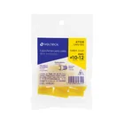 Bolsa con 10 capuchones para cable, calibres 12 a 10 AWG 4
