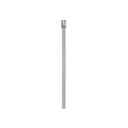 Bolsa con 10 cinchos de 29 cm,acero inoxidable,99 lb,VOLTECK