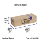 Bolsa con 50 cinchos plásticos 40 lb, 150 x 3.5 mm, azul 7