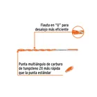 Broca multimaterial 1/4 x 6', TRUPER 2