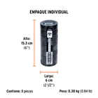 Cinta de aislar de 9 m x 19 mm, negra, TRUPER 5