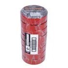 Cinta de aislar de 18 m x 19 mm, roja, TRUPER 4