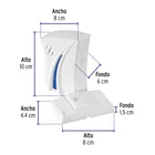 Timbre inalámbrico con clavija, 36 tonos, VOLTECK BASIC 3