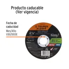 Disco abrasivo de corte preciso metal 4-1/2' x 1.6 mm EXPERT 3