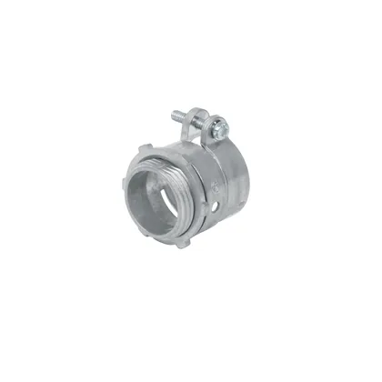 Conector recto 1' para tubo flexible metálico, VOLTECK