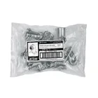 Conector curvo 1' para tubo flexible metálico, VOLTECK 4