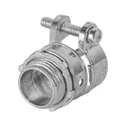 Conector recto 1/2' para tubo flexible metálico, VOLTECK 1