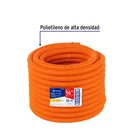 Metro de poliducto 3/4' corrugado flex. c/guía, rollo 25 m 2