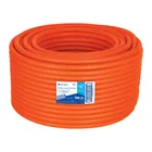 Metro de poliducto 1/2' corrugado flex. s/guía, rollo 100 m 1