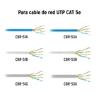 Plug RJ45 CAT5E, Bolsa con 20 piezas, VOLTECK 3