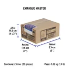 Plug RJ45 CAT5E, Bolsa con 20 piezas, VOLTECK 6