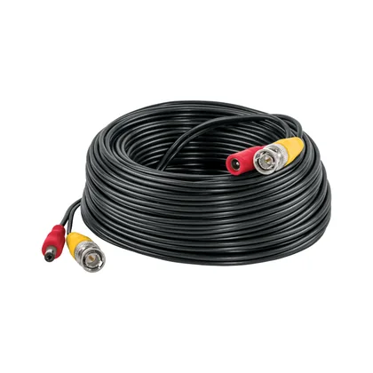 Cable Video y Energía Tipo Siamés CCTV, 20 metros, VOLTECK