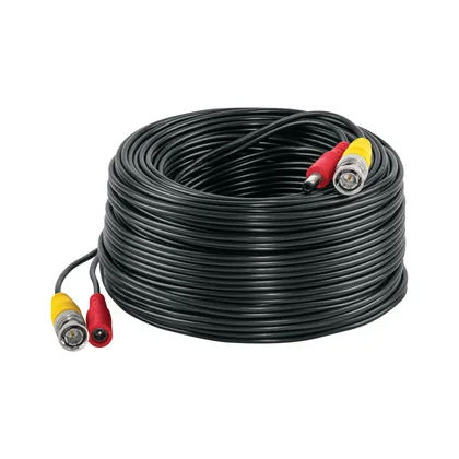 Cable Video y Energía Tipo Siamés CCTV, 30 metros, VOLTECK