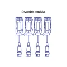 Par de Transceptores Pasivos Video Balun, hasta 8MP, VOLTECK 4