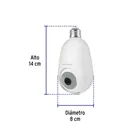 Cámara de seguridad WiFi robotizada, interior, socket, 4 MP 3