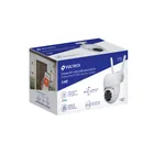 Cámara de seguridad WiFi robotizada para exterior, 3MP 8