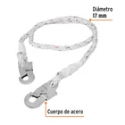 Cable de posicionamiento cuerda de poliéster de 2 m, TRUPER 2