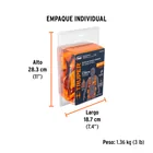 Arnés de cuerpo completo con 3 anillos, ANSI, TRUPER 4