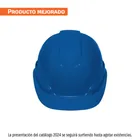 Casco de seguridad, ajuste de matraca, azul, TRUPER 1