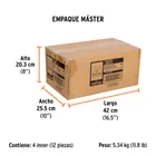 Chaleco brigadista reforzado, naranja, G, TRUPER EXPERT 7