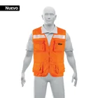 Chaleco brigadista reforzado, naranja, EG, TRUPER EXPERT 1