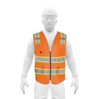 Chaleco de seguridad de alta visibilidad, naranja, G, EXPERT 1