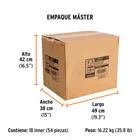 Chaleco de seguridad de alta visibilidad, naranja, G, EXPERT 6