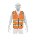 Chaleco de seguridad de alta visibilidad, naranja, EG,EXPERT 1