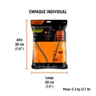 Chaleco de seguridad de alta visibilidad, naranja, EG,EXPERT 4