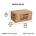 Chaleco brigadista reforzado, naranja, M, TRUPER EXPERT 7
