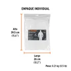 Overol desechable, talla G, TRUPER 4