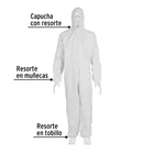 Overol desechable, talla CH, PRETUL 2