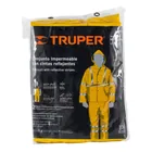 Conjunto impermeable doble capa amarillo con reflejante, M 3