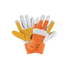 Guantes de carnaza y loneta, con refuerzo, unitalla, TRUPER 1