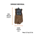 Guantes de carnaza para electricista, TRUPER 4