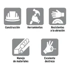 Guantes de carnaza, usos generales, CH, TRUPER 5