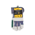 Guantes de carnaza y loneta con refuerzo, unitalla, PRETUL 2