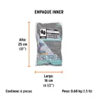 Guantes de látex reforzados para limpieza, M, TRUPER 6