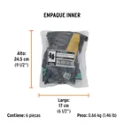 Guantes de látex reforzados para limpieza, G, TRUPER 6