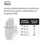 Guantes de látex para limpieza, rojos, M, PRETUL 4