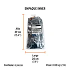 Guantes de neopreno para manejo de químicos, G, TRUPER 7