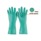 Guantes de nitrilo verde, multiusos, M, TRUPER 5