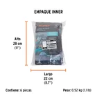Guantes de nitrilo verde, multiusos, M, TRUPER 8
