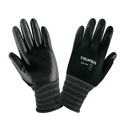 Guantes de nylon recubiertos de nitrilo, XG, TRUPER